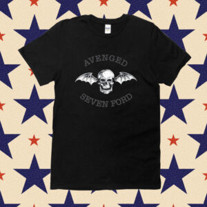 Avenged Sevenfold Skull Bat T-Shirt