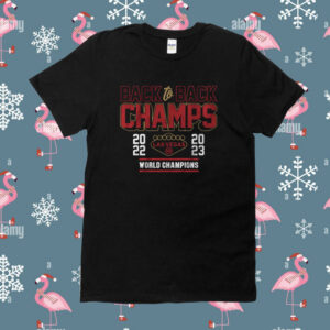 Back to Back Champs Las Vegas Womens Shirt