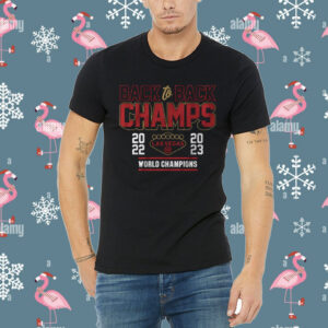 Back to Back Champs Las Vegas Womens Shirt