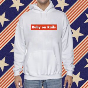 Chris Oliver Wearing Ruby On Rails Shirt