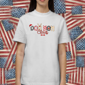 Christmas Dog Mom Claus Shirt