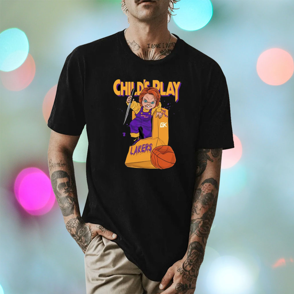 Chucky x lakeshow los angeles Lakers box Shirt - Teeducks