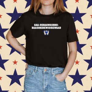 Coach O'shea Wearing Gaa-Ozhaawashko-Baashkidewisigewaad Shirt