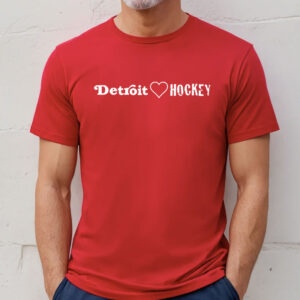 Detroit Loves Hockey Shirt