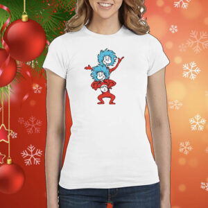 Dr Seuss Thing 1 And Thing 2 Shirt