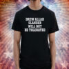 Drew Allar Slander Will Not Be Tolerated Shirt