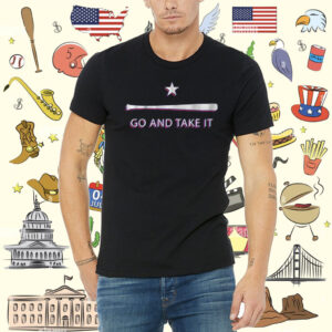 Go and Take It Texas Baseball Shirt