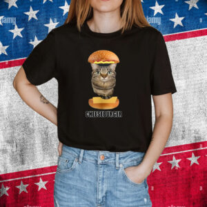Goofyahhtees Cat Cheeseburger Shirt