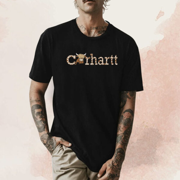 Highland Cow Carhartt Shirt