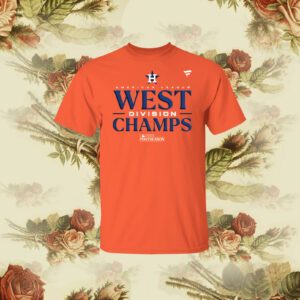 Houston Astros Fanatics Branded 2023 Al West Division Champions Locker Room Shirt