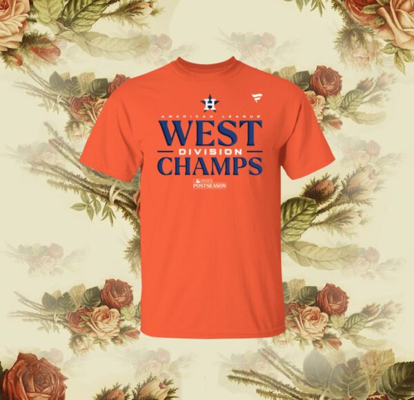 Houston Astros Fanatics Branded 2023 Al West Division Champions Locker Room Shirt