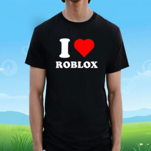 I Love Roblox Men TShirt