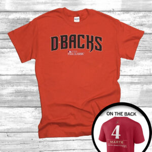 Ketel Marte Arizona Diamondbacks 2023 World Series Shirt