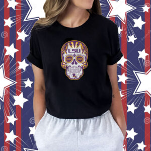 LSU Football Sugar Skull Shirt