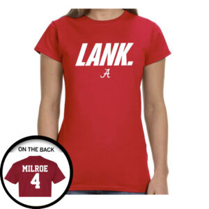 Lank Ncaa Football Jalen Milroe 4 Shirt