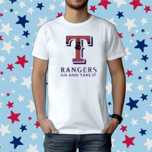 Logo Texas Rangers Go And Take It Shirt