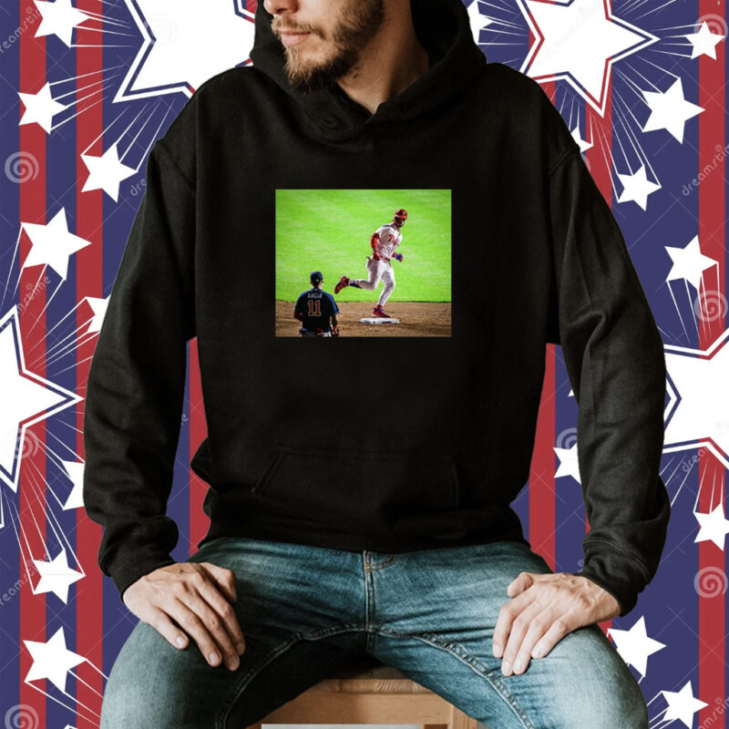 Official Look Back Orlando Arcia Bryce Harper T-Shirt