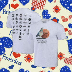 Nba X Staple All Teams Birds Of A Feather Flock Together Shirt