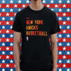 New York Knicks Baskerball Shirt