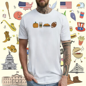 Official Fall Things Icons Isotypes T-Shirt