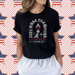 Las Vegas Aces 2023 Wnba Finals Champions Locker Room Authentic Shirt
