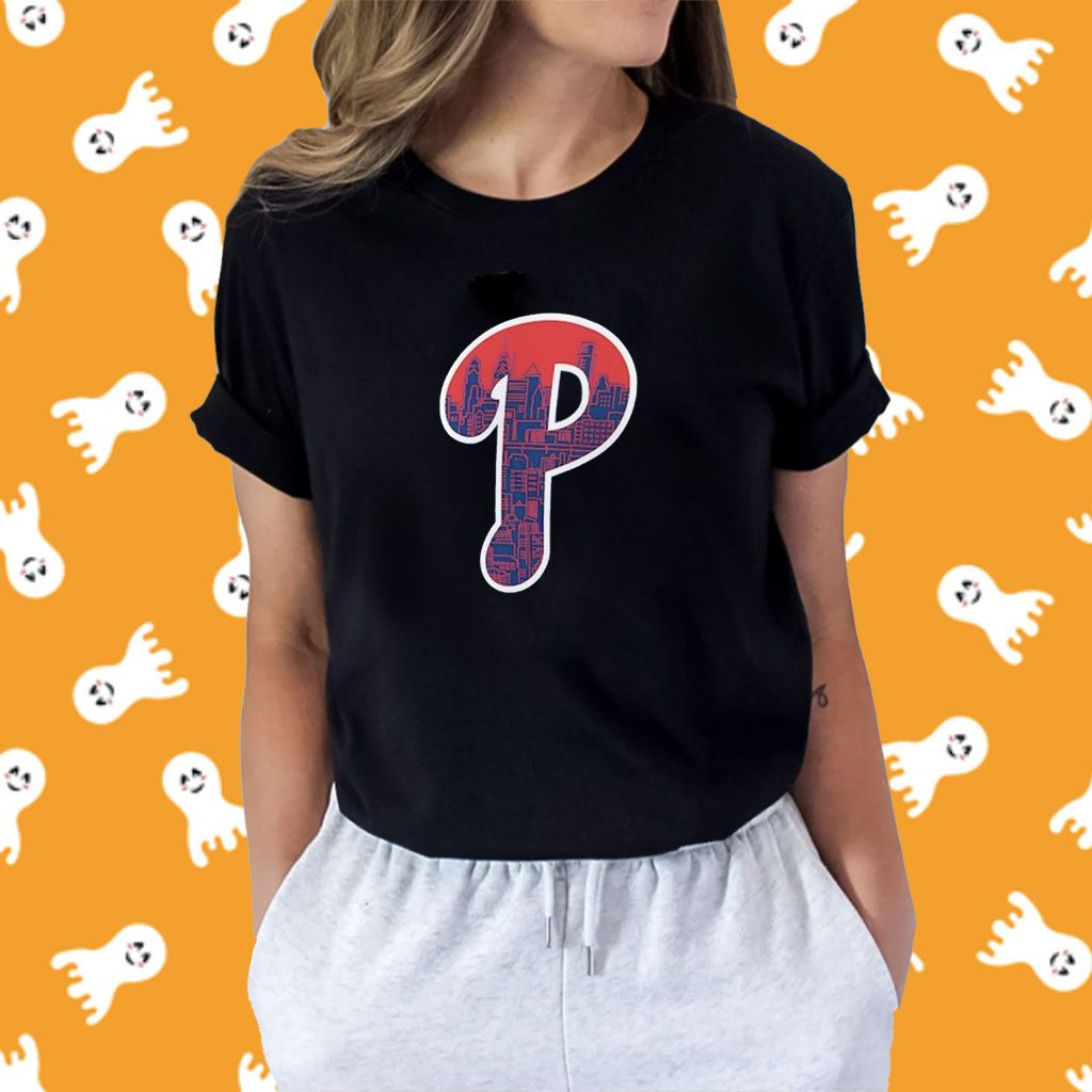 Philadelphia Phillies City P T-shirt - Shibtee Clothing