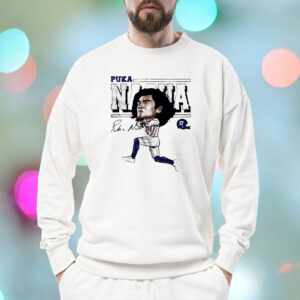 Official Puka nacua los angeles rams cartoon signature shirt