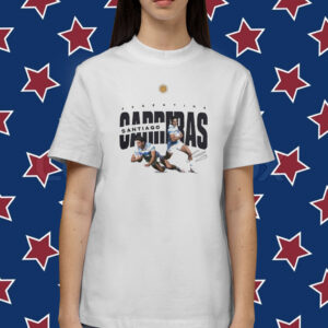 Official Santiago carreras signed Argentina rugby world cup 2023 stadium home jersey Shirt