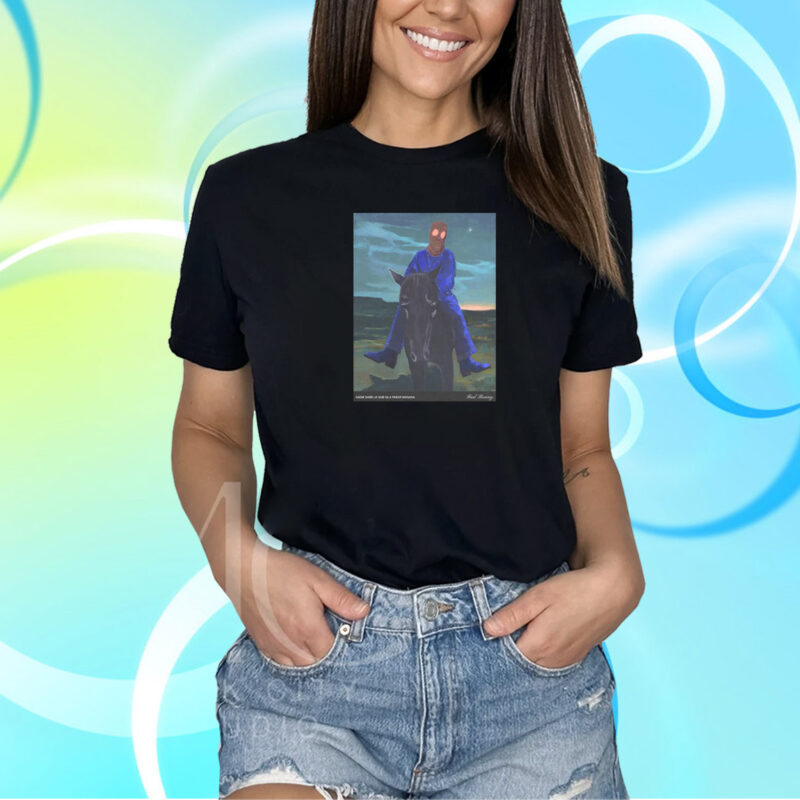 Official nadie Sabe Lo Que Va A Pasar Mañana Bad Bunny Night Rider Shirt