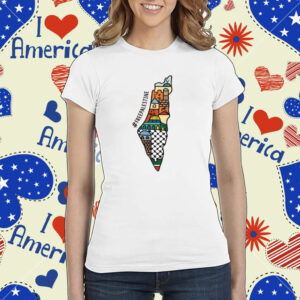 Free Palestine Map Shirt