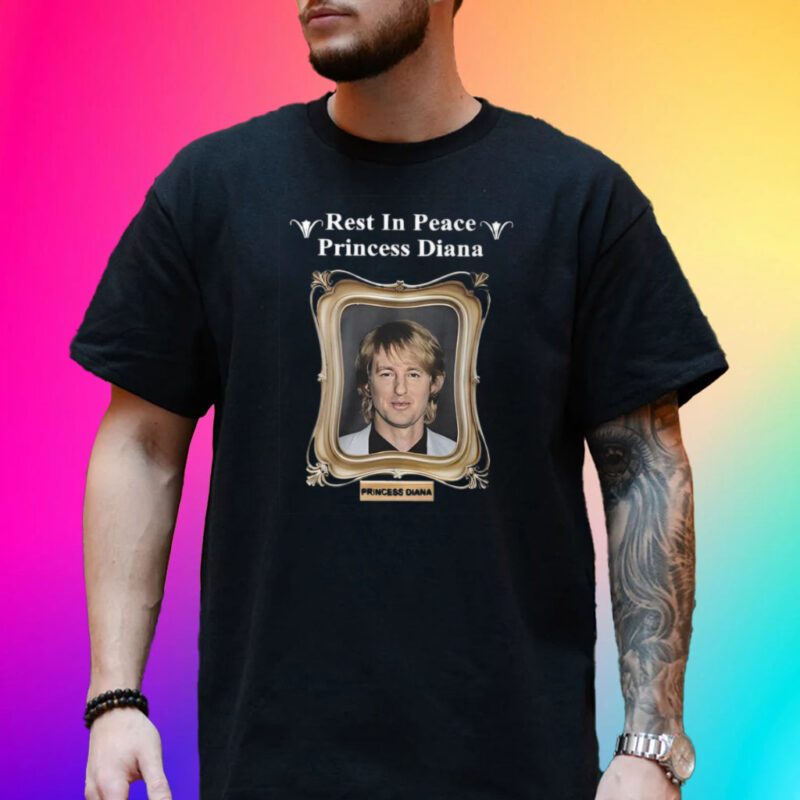 Rest In Peace Princess Diana Tee Shirt