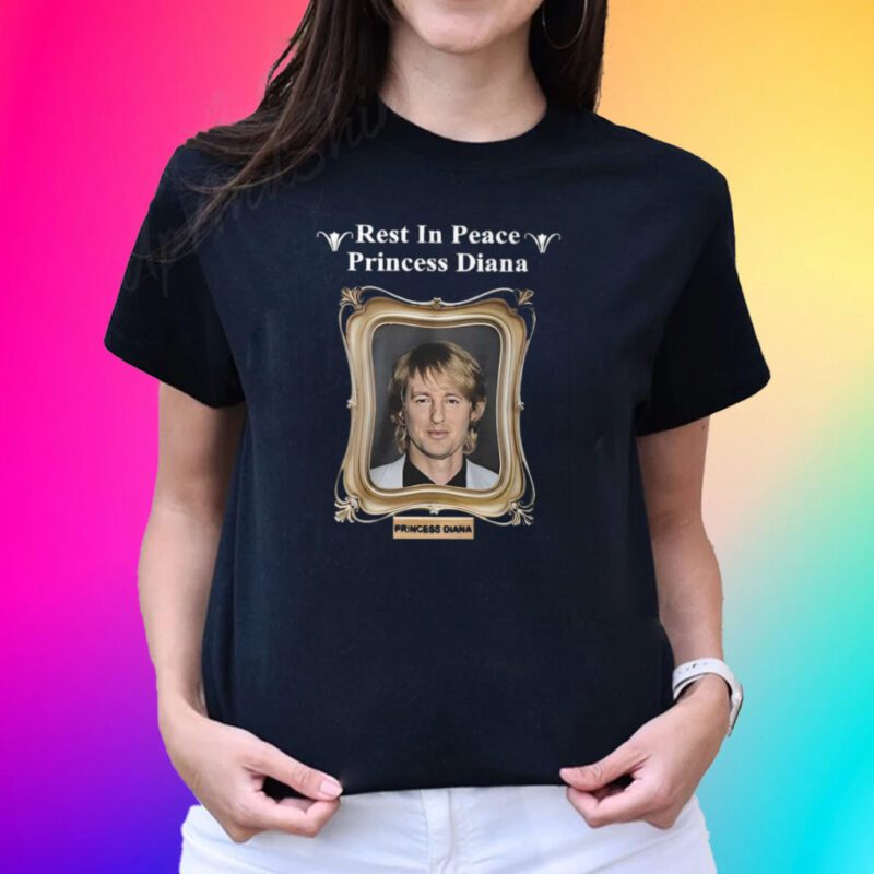 Rest In Peace Princess Diana Tee Shirts