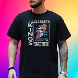 Sacramento Kings Trading Card Domantas Sabonis Tee Shirt