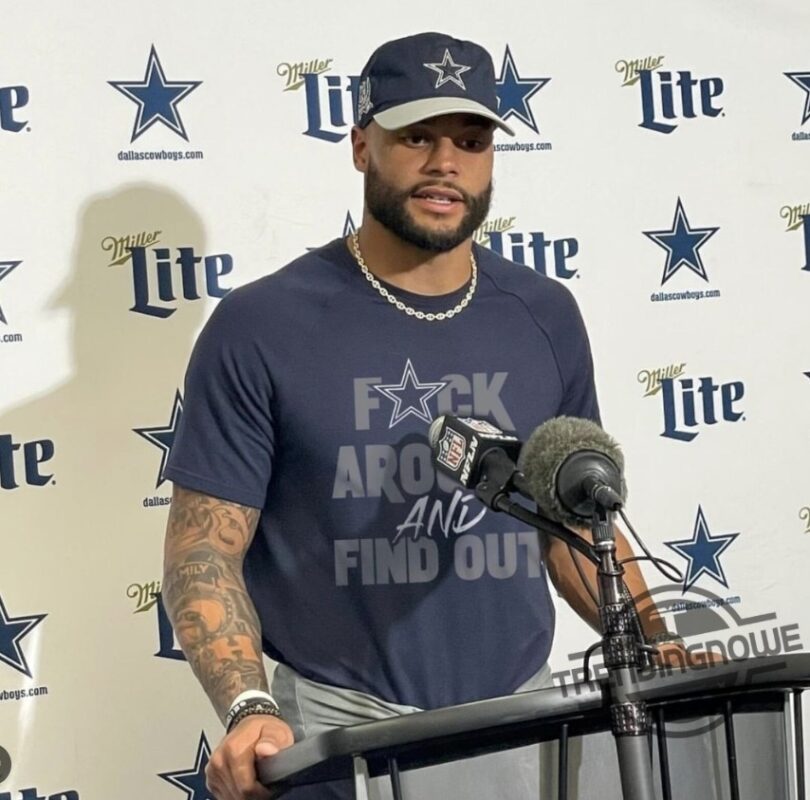 Dallas Cowboys Fuck Around And Find Out V-Neck Shirts