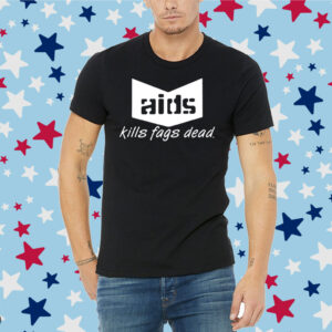 Sebastian Bach Aids Kills Fags Dead Limited Shirt