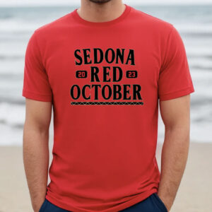 Sedona Red October Arizona Baseball Shirt