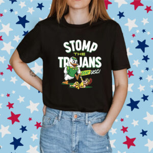 Stomp The Trojans for Oregon College Shirt