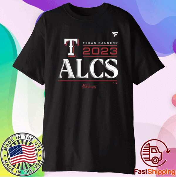 Texas Rangers Alcs 2023 American League Division Series Shirt