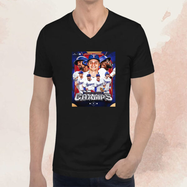 Texas Rangers American League Champs 2023 T-Shirt