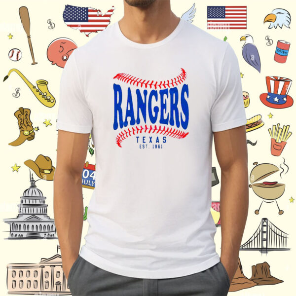 Texas Rangers Baseball Team Est 1961 Shirt