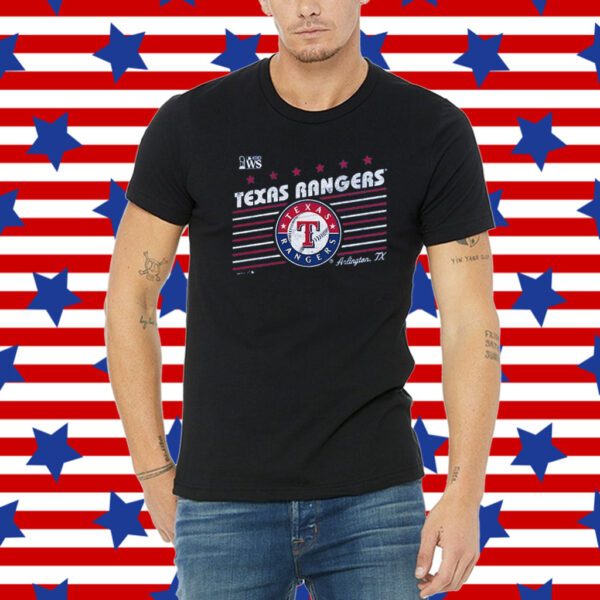 Texas Rangers Majestic Threads 2023 World Series Local Lines Shirt