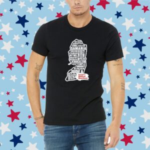 The Israel Guys West Bank Judea & Samaria Israel's Biblical Heartland Shirt