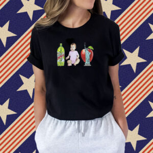 The Lana Mtn Dew Baby Apple Statue Of Liberty Shirt