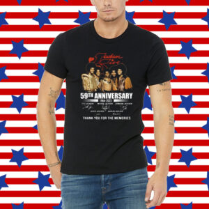 The jackson 5 59th anniversary 1964 2023 thank you for the memories signatures Shirt