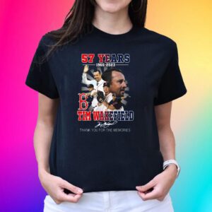 Tim Wakefield 57 Years 1966 2023 Boston Red Sox Memories Tee Shirts