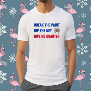 Tomer Azarly Break The Paint Rip The Net Give No Quarter Shirt