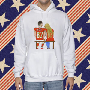 Travis Kelce Taylor Swift Kansas City Chiefs Christmas Shirt