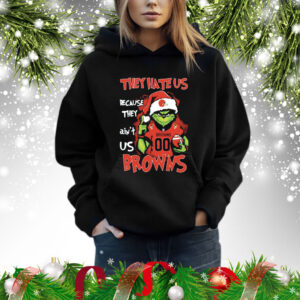 Grinch They Hate Us Because They Ain’t Us Cleveland Browns Shirts