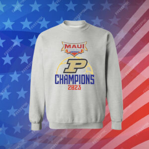 2023 Purdue Maui Invitational Champions sweatShirts