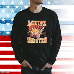 Active Shooter Basketball Tee Shirt